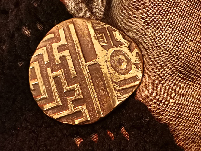 Bronze issu d'une gravure &copy;MLT